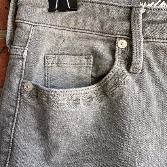 Mossimo Denim Green High Rise Skinny Jeans - Picture 3 of 4